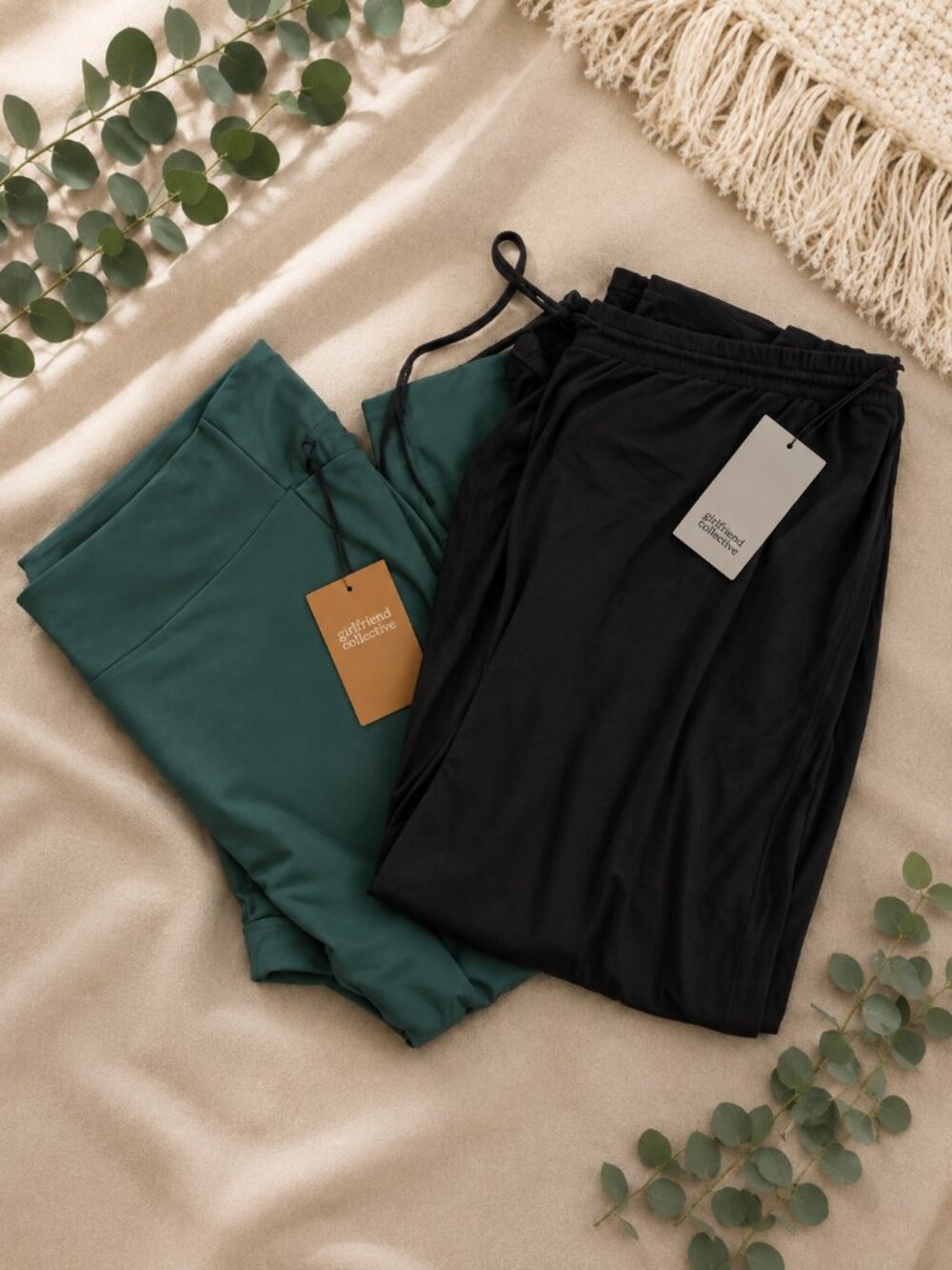 Girlfriend Collective NWT 2-Piece Bundle 5XL Compressive Leggings & Cloud Pants